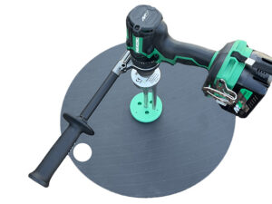 WIND-X® XL, our newest product in the family, for fast and efficient reeling of fire hose / industrial hose / irrigation hose. Sliding plate with bearing center is included and is used with WIND-X XL when reeling.