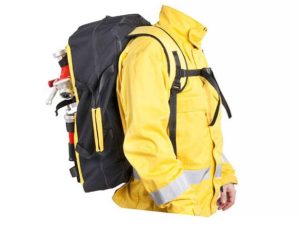 väska / ryggsäck bära fyra st 30 m slangar